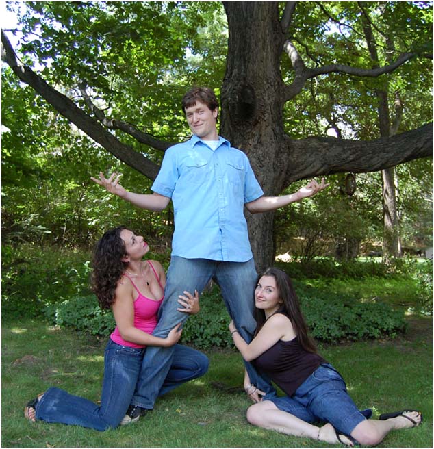 Vince Owens, Donatella Wolfe and Meghan Iacollina